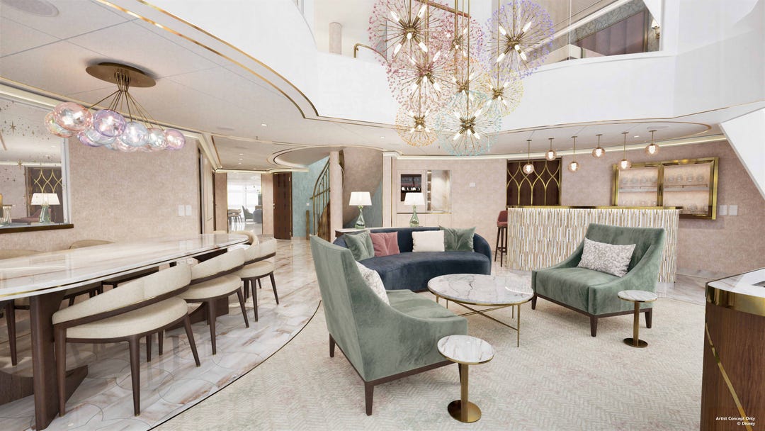The two-story Tower Suite on the Disney Believe will be inspired by Walt Disney World's Magic Kingdom.