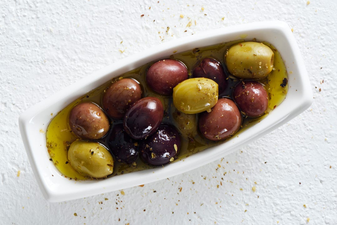 Olives and olive oil